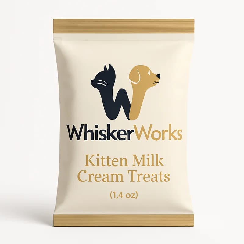 WhiskerWorks Kitten Milk Cream Treats (1.4 oz)