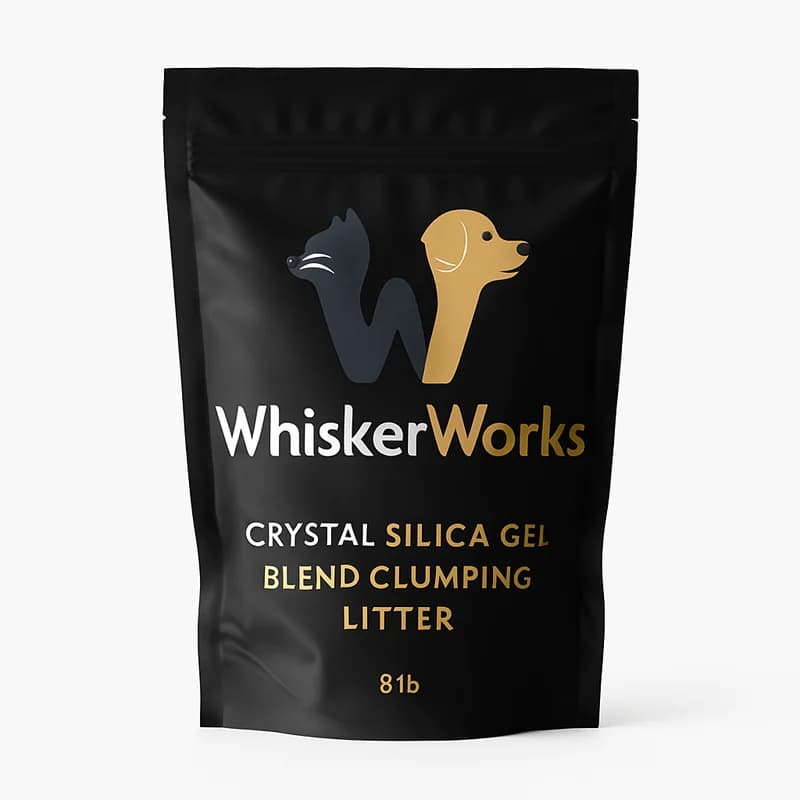 WhiskerWorks Crystal Silica Gel Blend Clumping Litter (8 lb)