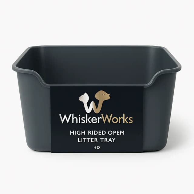 WhiskerWorks High-Sided Open Litter Tray (L)
