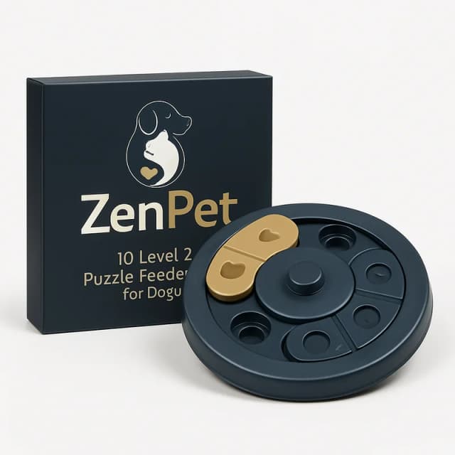 ZenPet IQ Level 2 Puzzle Feeder Toy for Dogs