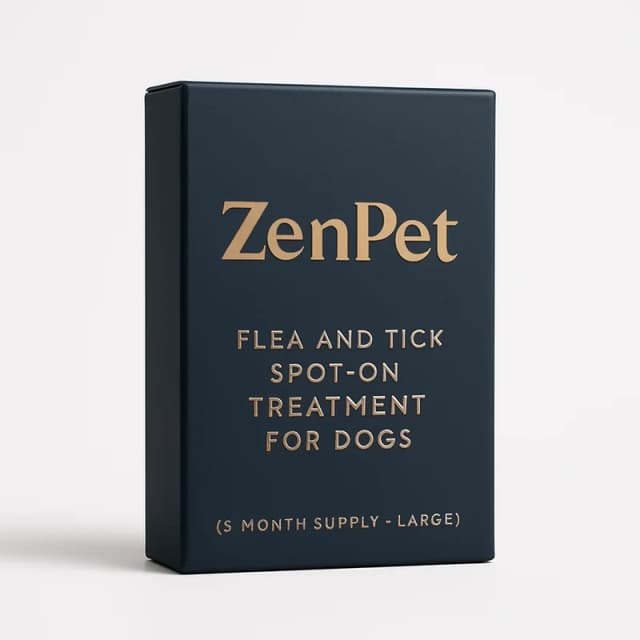 ZenPet Flea and Tick Spot-On Treatment for Dogs (3-month Supply Large)
