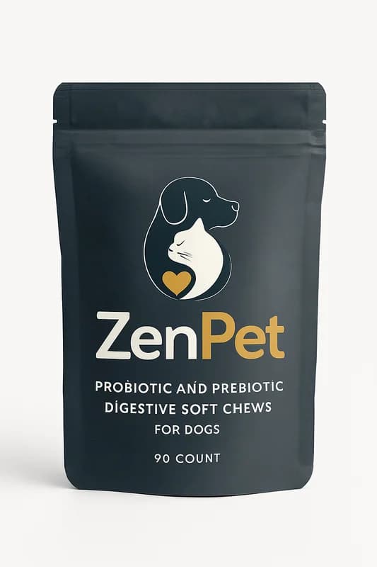 ZenPet Probiotic and Prebiotic Digestive Soft Chews for Dogs (90 count)