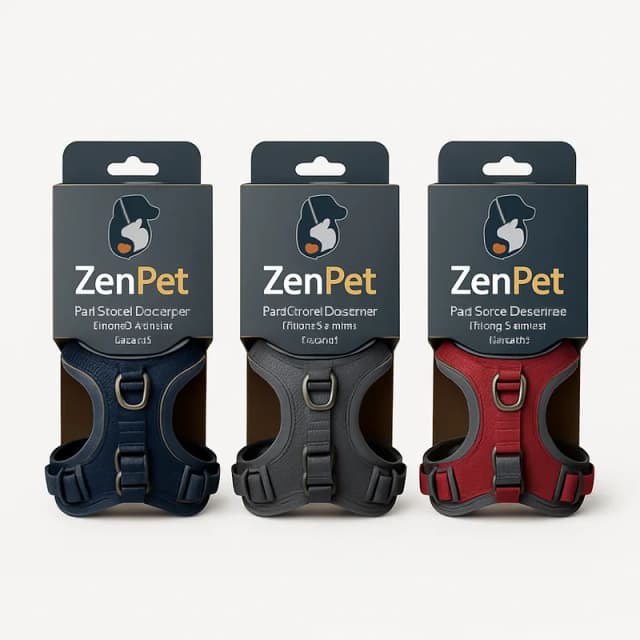 ZenPet Dual-Clip Adventure Harness for Dogs (Medium)