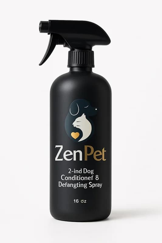 ZenPet 2-in-1 Dog Conditioner and Detangling Spray (16 oz)