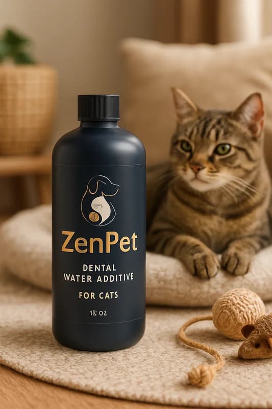ZenPet Dental Water Additive for Cats (16 oz)
