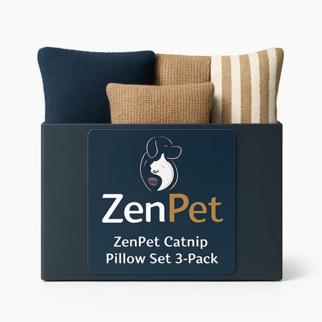 ZenPet Catnip Pillow Set 3-Pack