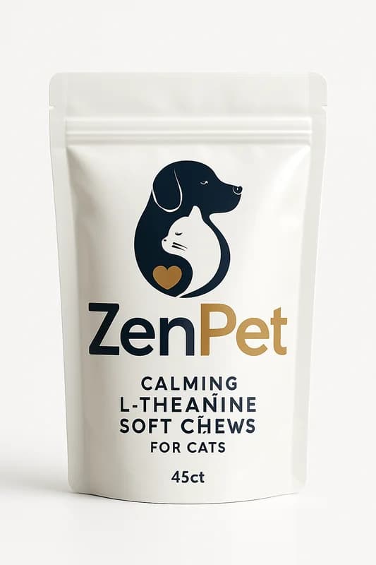 ZenPet Calming L-Theanine Soft Chews for Cats 45ct