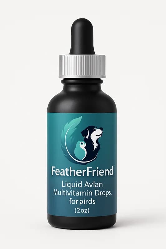 FeatherFriend Liquid Avian Multivitamin Drops for Birds (2 oz)