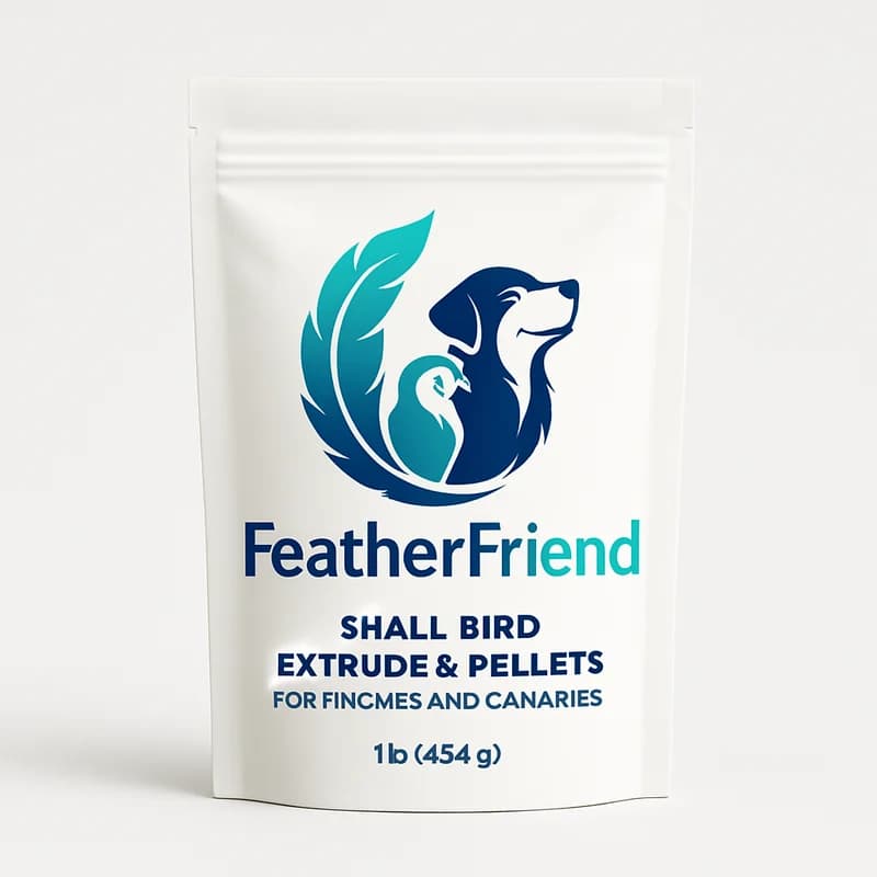 FeatherFriend Small Bird Extruded Pellets for Finches and Canaries (1 lb)