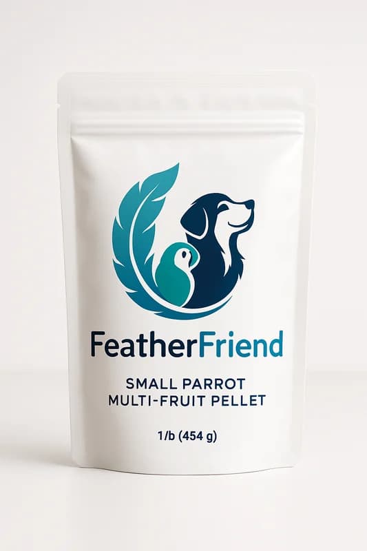FeatherFriend Small Parrot Multi-Fruit Pellet (1 lb)