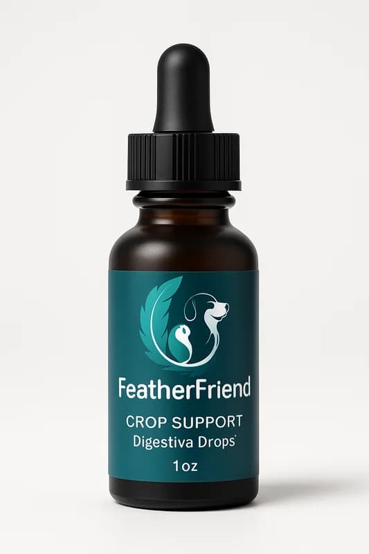 FeatherFriend Crop Support Digestive Drops (1 oz)