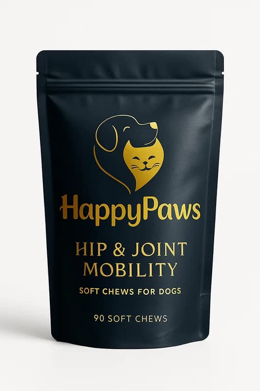 HappyPaws Hip and Joint Mobility Soft Chews for Dogs (90 count)