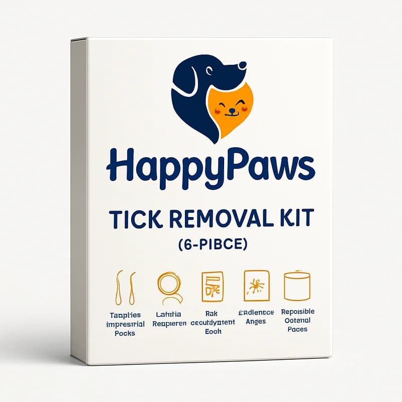 HappyPaws Tick Removal Kit (6-piece)