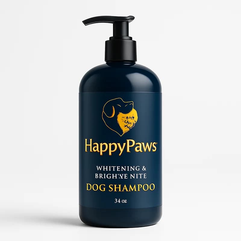 HappyPaws Whitening & Brightening Dog Shampoo (32 oz)