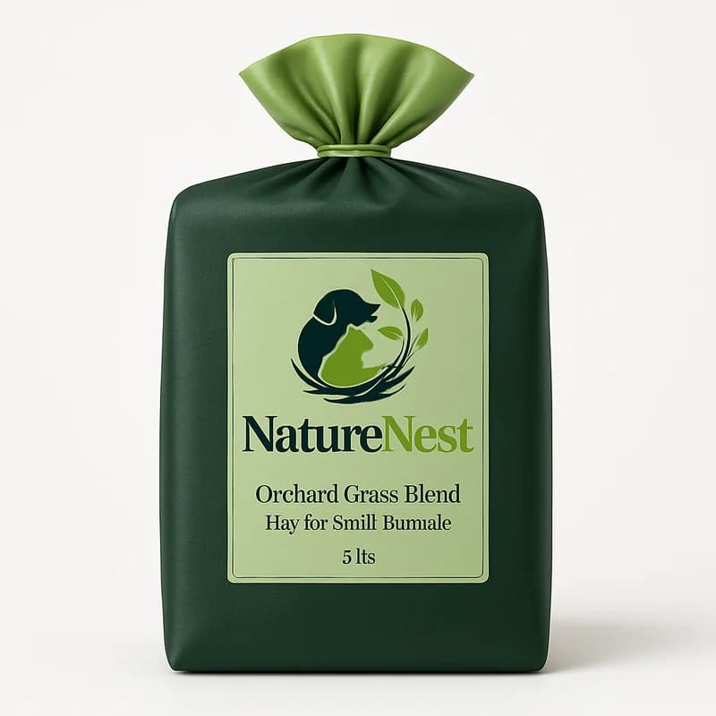 NatureNest Orchard Grass Blend Hay for Small Animals (3 lb)