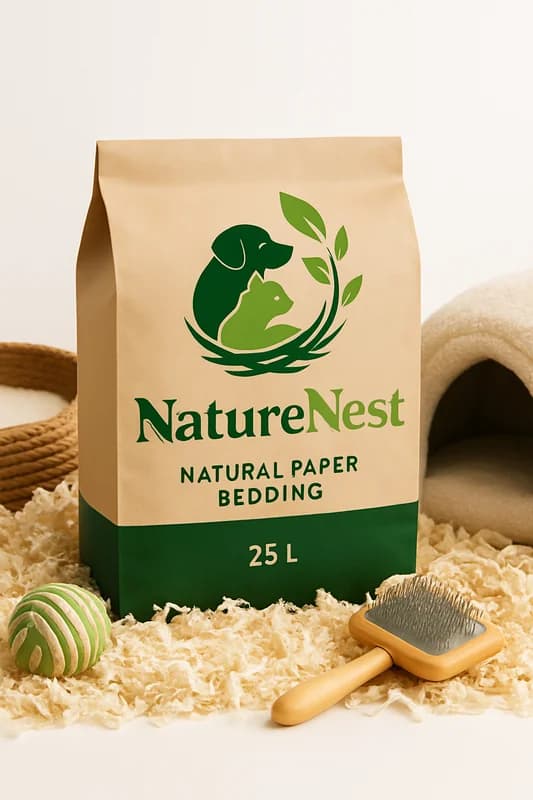 NatureNest Natural Paper Bedding (25 L)