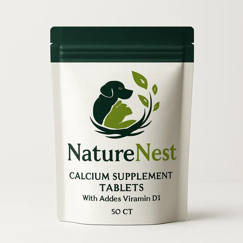 NatureNest Calcium Supplement Tablets (50 ct)