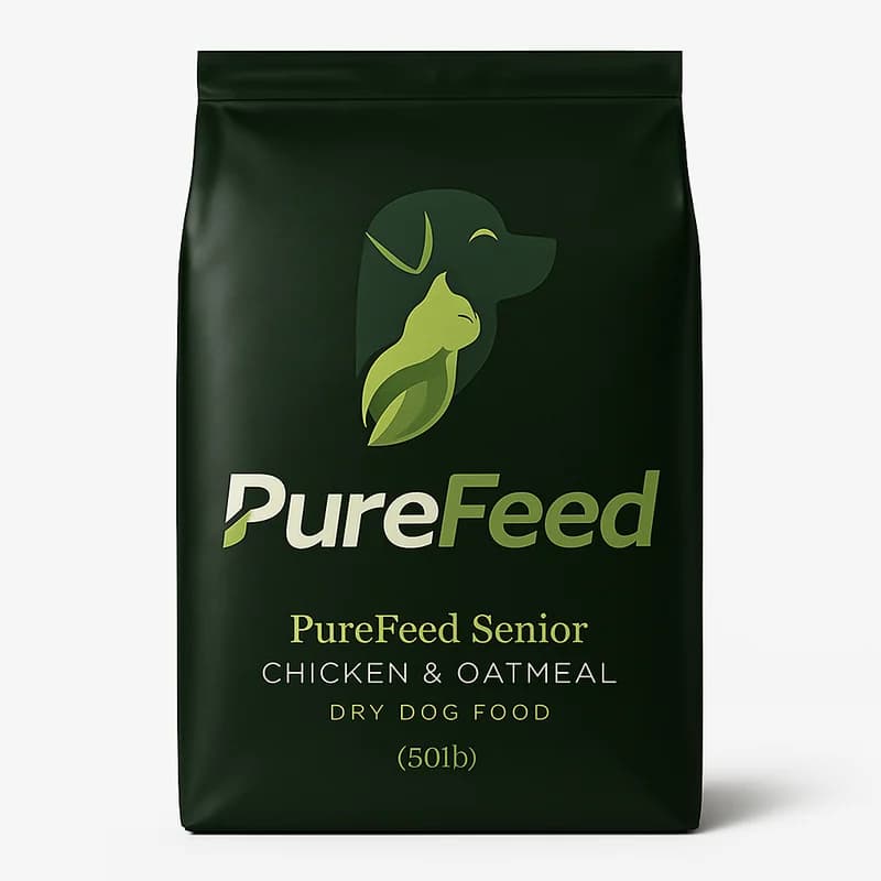 PureFeed Senior Chicken & Oatmeal Dry Dog Food (30 lb)