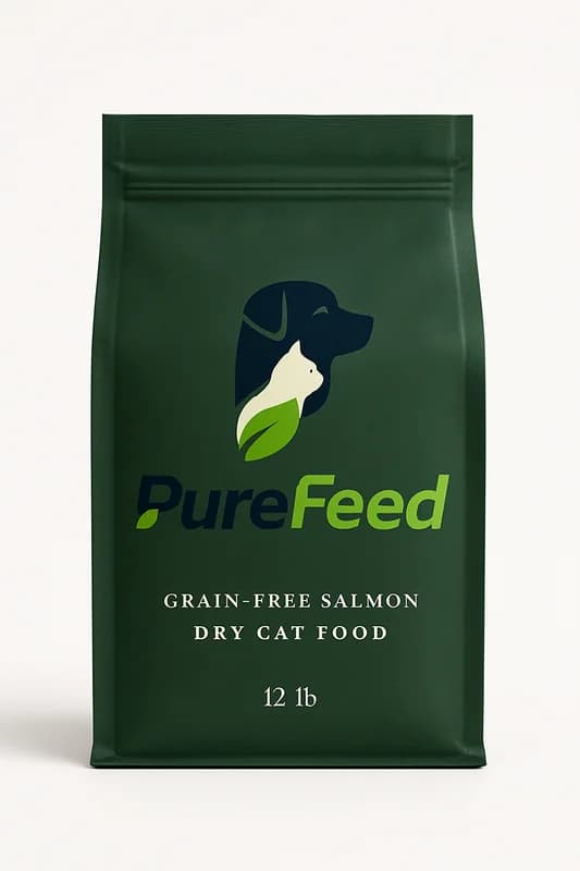 PureFeed Grain-Free Salmon Dry Cat Food (12 lb)