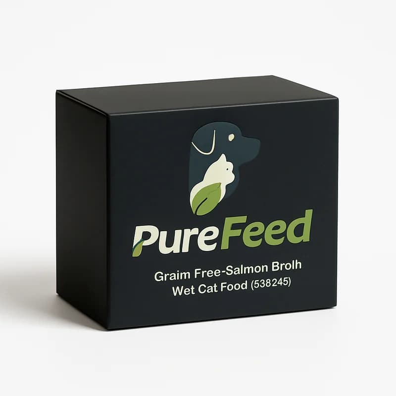 PureFeed Grain-Free Salmon in Broth Wet Cat Food (3 oz 24-pack)