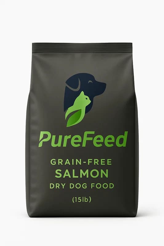 PureFeed Grain-Free Salmon Dry Dog Food (15 lb)