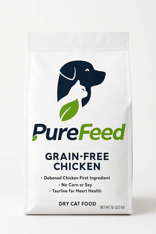 PureFeed Grain-Free Chicken Dry Cat Food (7 lb)