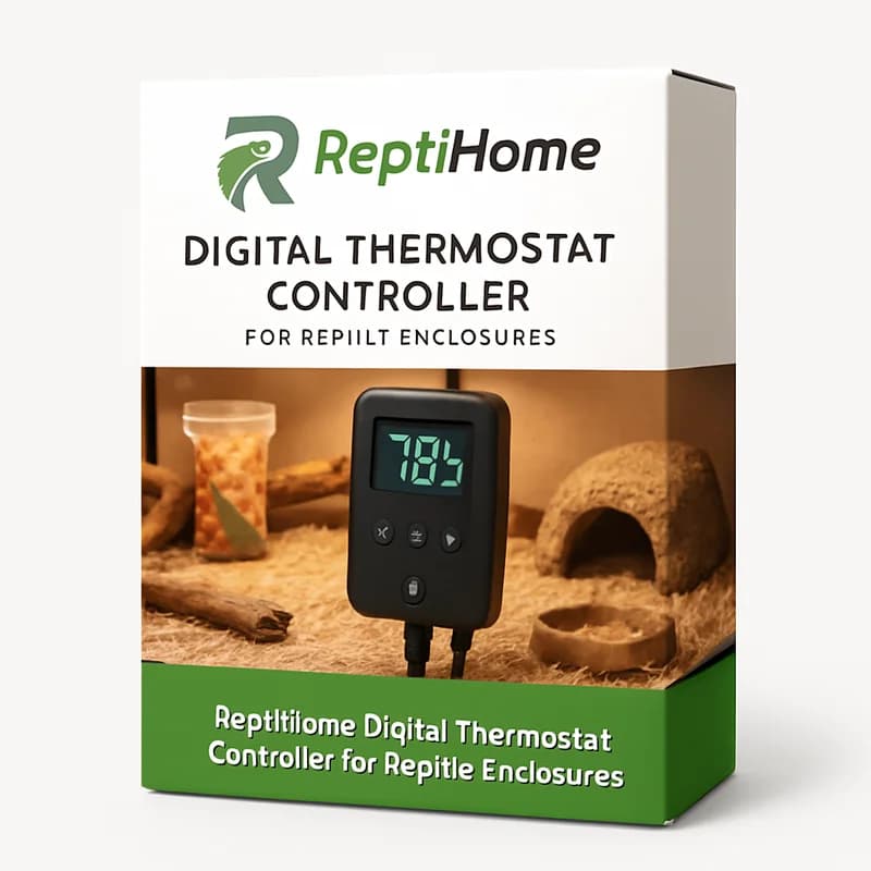 ReptiHome Digital Thermostat Controller for Reptile Enclosures