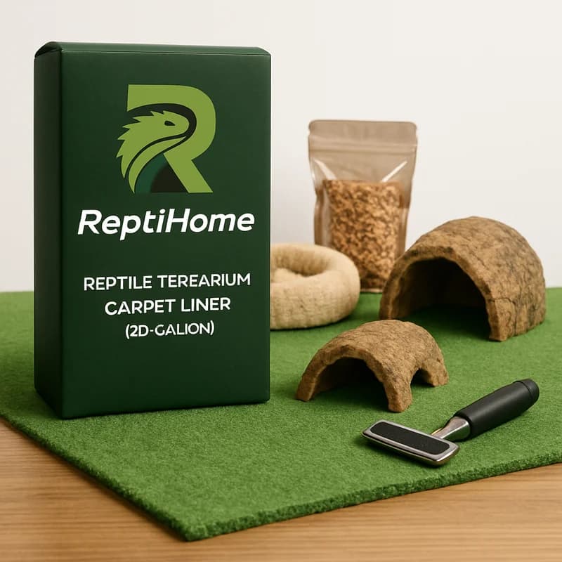 ReptiHome Reptile Terrarium Carpet Liner (20-gallon)