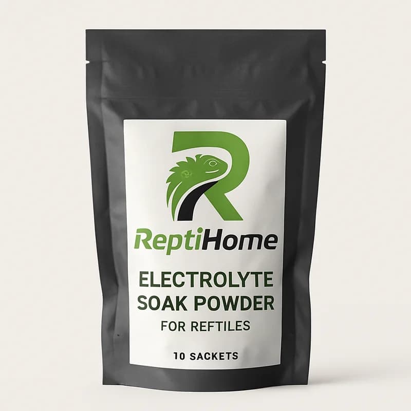 ReptiHome Electrolyte Soak Powder for Reptiles (10 sachets)